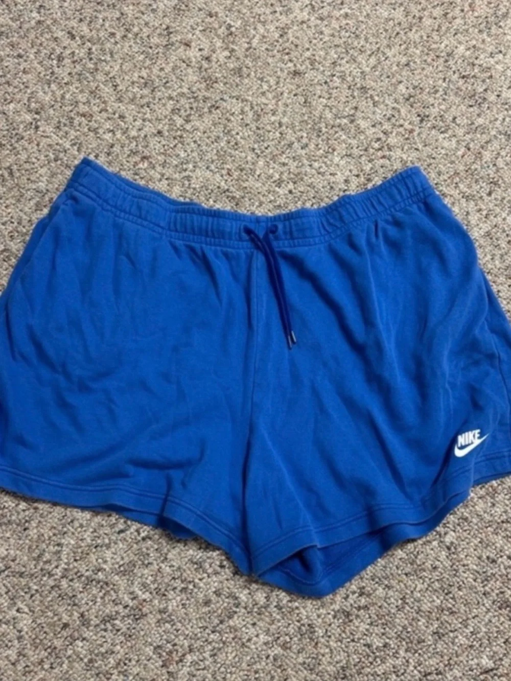 Nike Women’s Royal Blue Athletic Shorts with Drawstring